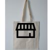 Budget Calico Tote Bag Thumbnail